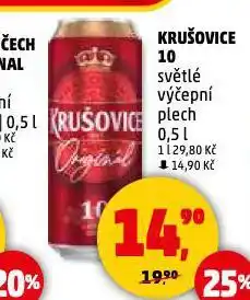 Penny Market Pivo krušovice nabídka