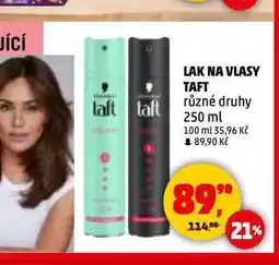 Penny Market Taft lak na vlasy nabídka