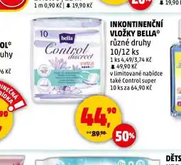 Penny Market Bella inkontinenční vložky nabídka