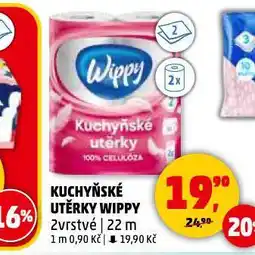 Penny Market Wippy kuchyňské utěrky nabídka