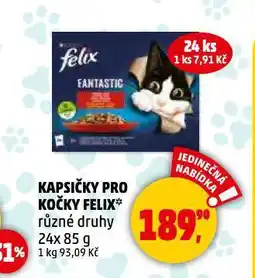 Penny Market Felix kapsičky pro kočky nabídka
