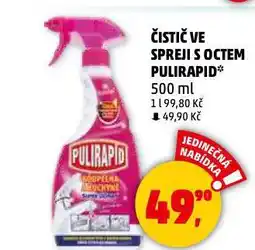 Penny Market Pulirapid čistič ve spreji nabídka