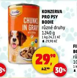Penny Market Bodie konzerva pro psy nabídka