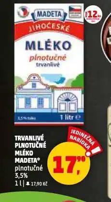 Penny Market Trvanlivé mléko nabídka
