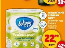 Penny Market Wippy toaletní papír nabídka