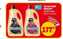 Penny Market Woolite prací gel nabídka
