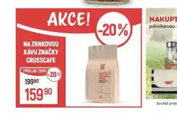 Globus Crosscafe zrnková káva nabídka