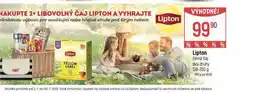 Globus Lipton čaj nabídka
