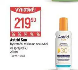 Globus Astrid sun hydratační mléko na opalování nabídka