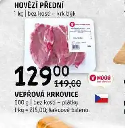 Terno Vepřová krkovice bez kosti - plátky nabídka