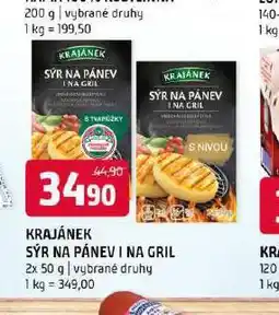 Terno Krajánke sýr na pánev a gril nabídka