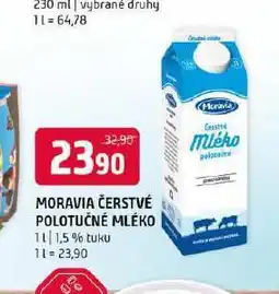 Terno Moravia čerstvé mléko polotučné nabídka
