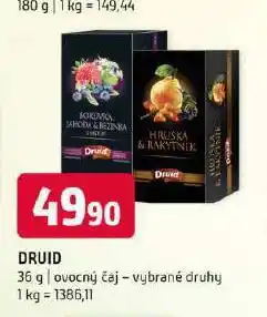 Terno Druid ovocný čaj nabídka