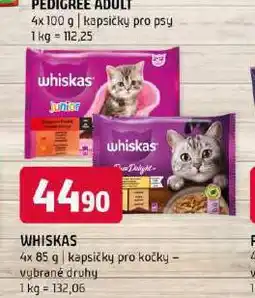 Terno Whiskas kapsičky pro kočky nabídka