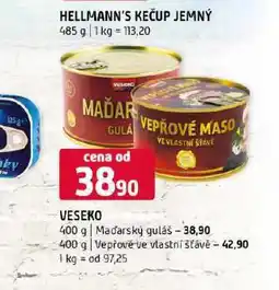 Terno Veseko vepřové ve vlastní šťávě nabídka