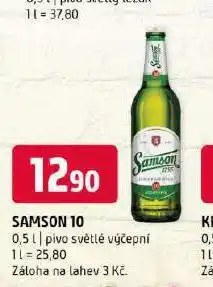 Terno Pivo samson 10 nabídka