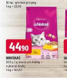 Terno Whiskas granule pro kočky nabídka