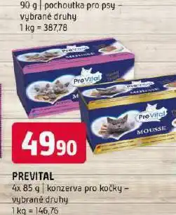 Terno Prevital konzerva pro kočky nabídka