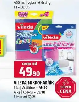 Terno Vileda mikrohadřík actifibre nabídka