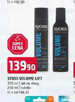 Terno Syoss volume lift lak na vlasy nabídka