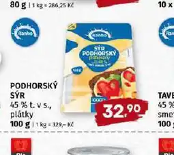 Terno Podhorský sýr 45% nabídka