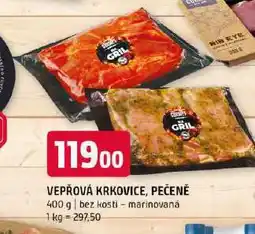 Terno Vepřová krkovice, pečeně bez kosti - marinovaná nabídka