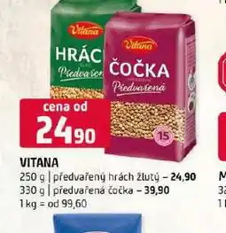 Terno Vitana předvařená čočka nabídka
