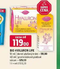 Terno Bio hyaluron life pleťové sérum nabídka