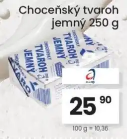Kubík potraviny Choceňský tvaroh jemný nabídka