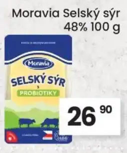 Kubík potraviny Moravia Selský sýr 48% nabídka