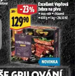 Albert Excellent vepřová žebra na pivu nabídka