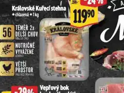 Albert Královské kuřecí stehna nabídka