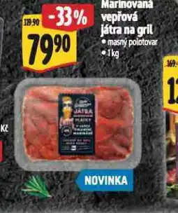 Albert Marinovaná vepřová játra na gril nabídka