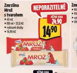 Albert Zmrzlina mrož s tvarohem nabídka