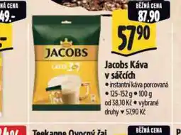 Albert Jacobs káva v sáčcích nabídka