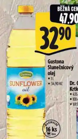 Albert Gustona slunečnicový olej nabídka