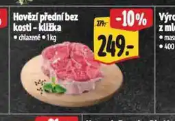 Albert Hovězí přední bez kosti - kližka nabídka
