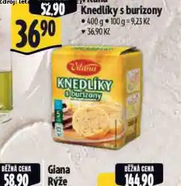 Albert Knedlíky s burizony nabídka