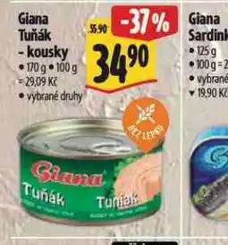 Albert Giana tuňák kousky nabídka