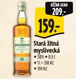 Albert Stará žitná myslivecká nabídka