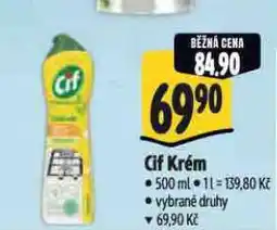 Albert Cif krém nabídka