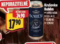 Albert Krušovice bohém nabídka
