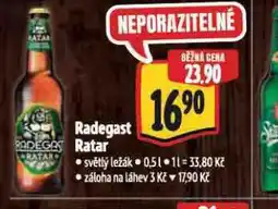 Albert Pivo radegast ratar nabídka