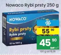 Kubík potraviny Nowaco Rybí prsty nabídka
