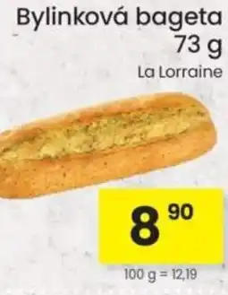 Kubík potraviny Bylinková bageta nabídka