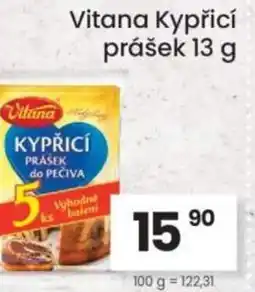 Kubík potraviny Vitana Kypřicí prášek nabídka