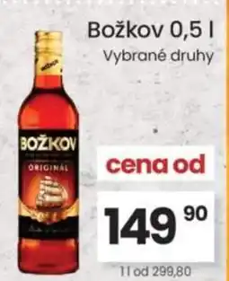 Kubík potraviny Božkov nabídka