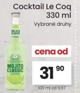 Kubík potraviny Cocktail Le Coq nabídka