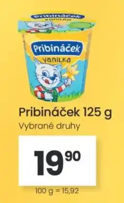 Kubík potraviny Pribináček nabídka