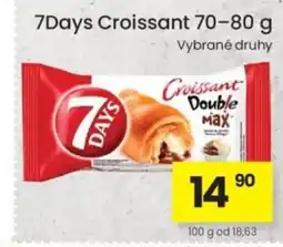 Kubík potraviny 7Days Croissant nabídka
